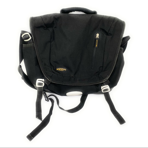 Keen Bags Keen Messenger Laptop Bag Black Rubber Bottom Euc Poshmark